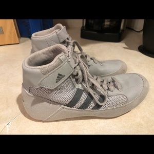 Adidas youth wresting shoes